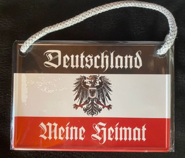 Hängeschild - Deutschland meine Heimat