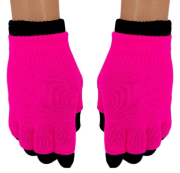 Handschuhe - Neon Pink