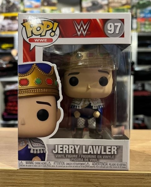 Funko Pop - WWE - Jerry Lawler - Vinyl Figur +++EINZELSTÜCK+++