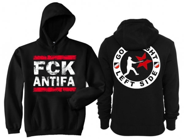 Kapuzenpullover - FCK Antifa - Motiv 2