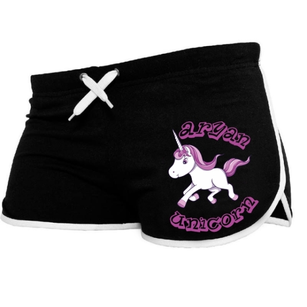 Frauen - Shorts A. Unicorn - Motiv3