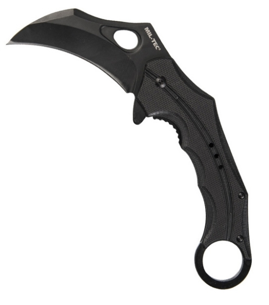 Einhandmesser - G10 Karambit - schwarz (23)