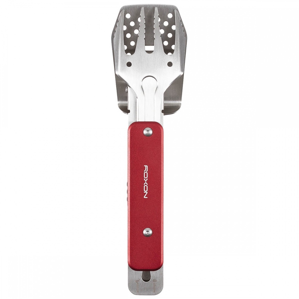 ROXON - BBQ Multifunktionsset - MBT Mini 4 in 1 - rot