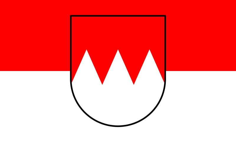 Fahne - Franken - mit Wappen (137)