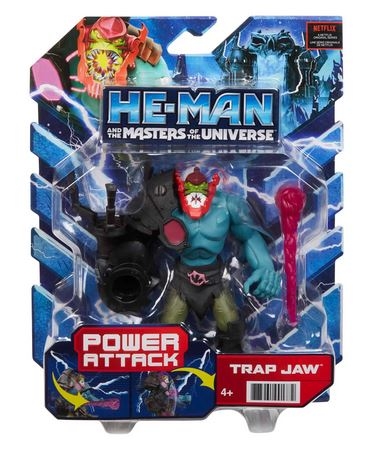 Masters of the Universe - Power Attack Figur - Trap Jaw +++NUR WENIGE DA+++