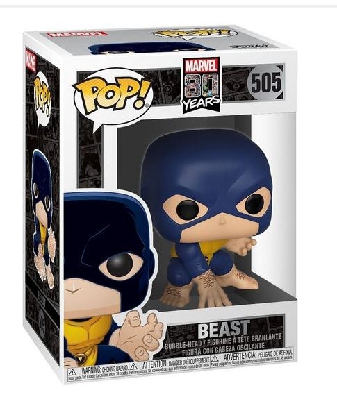 Funko Pop - Marvel 80er X-MEN - Beast 505 Vinyl Figur +++EINZELSTÜCK+++