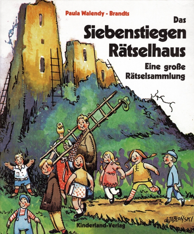 Kinderbuch - Das Siebenstiegen Rätselhaus - Eine große Rätselsammlung - Walendy, Paula