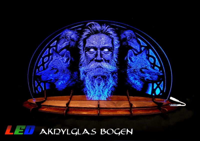 LED Acryl-Glas Bogen - Odin