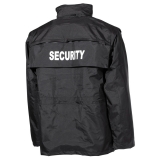 Jacke - Security - schwarz - wasserdicht / antistatisch