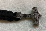 Armband - Paracord mit Thors Hammer und Wikinger Kompass