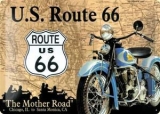 Blechschild - Route 66 20x30cm (162)